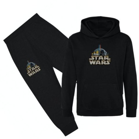 Starwars gyerek tréningruha fekete