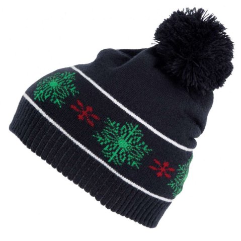 Pletena čepica 03558 navy unisex
