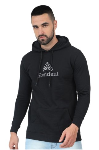 Unisex mikina s kapucňou čierna