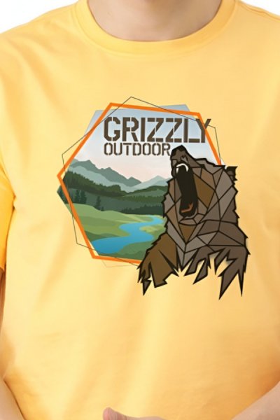 Férfi póló Grizzly