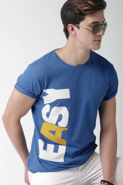 Pánske tričko Easy modrá