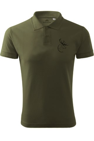 Polo majica s kratkim rukavima Pololes1 zelena