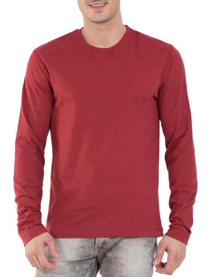 Tricou bărbătesc cu mânecă lungă 461144X roșu