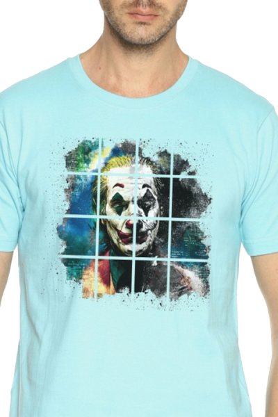 Tricou pentru bărbați Jokerface albastru