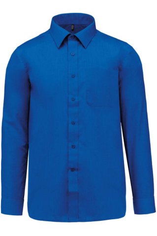 Pánska royal modrá košeľa - 3XL-6XL