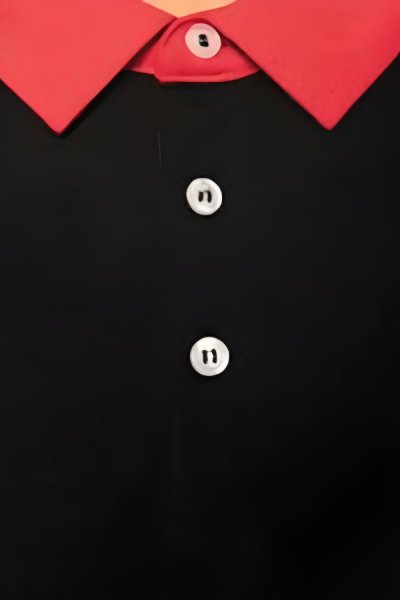 Tricou polo negru bărbați cu mânecă scurtă Noris