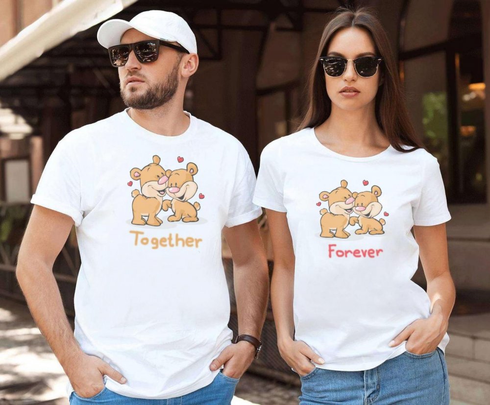 Teddylove pároknak való póló