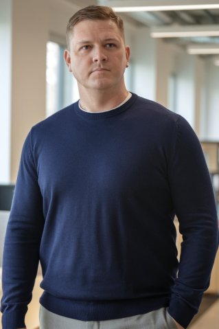 Pánsky pulóver navy 3XL-6XL