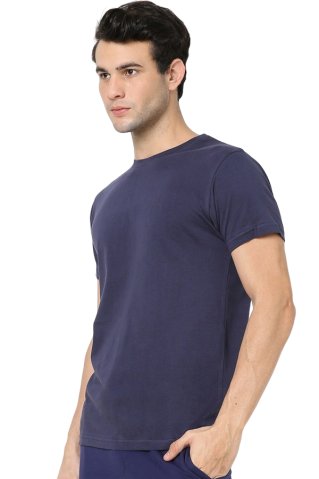 T-Shirt 32504G, 100 % Baumwolle, marineblau