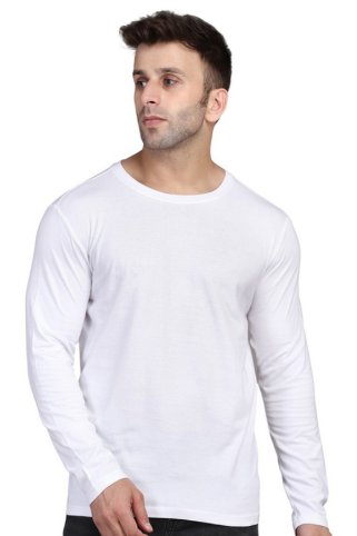 Elegantna potkošulja 32405G s dugim rukavima 100% pamuk bijela