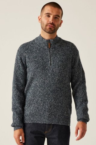 Férfi kardigán 97673 navy