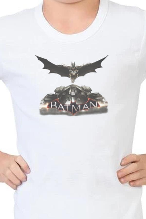 Tricou pentru copii Batmankid alb