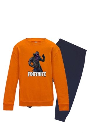 Fortnite_tep gyerek tréningruha orange