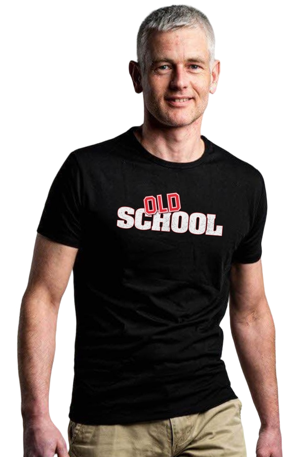 Tricou Old School negru