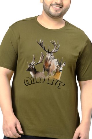 Moderna majica s motivom divlje prirode