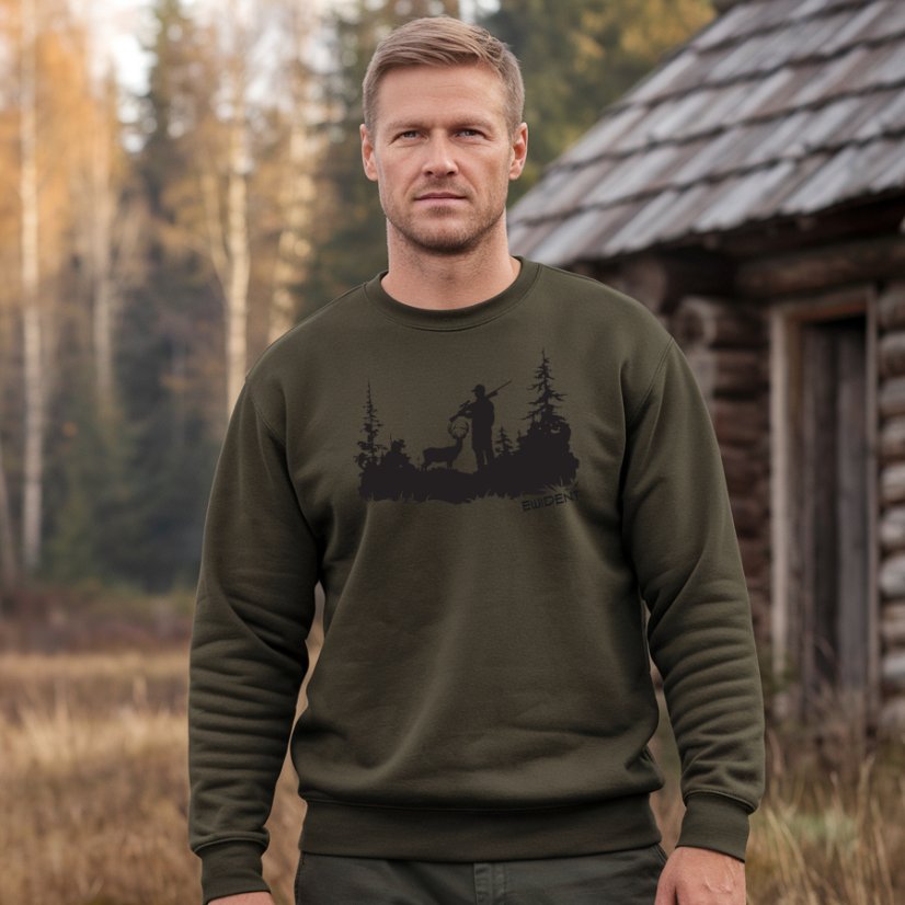 Lovačka majica Ewident – Kralj šume (Forest Silhouette)