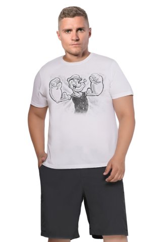 Pánske biele pyžamo Popi