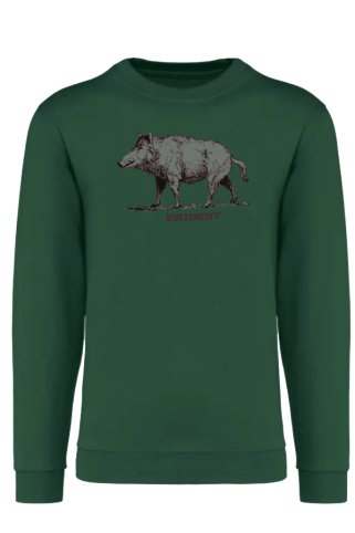 Mikina pre poľovníkov Divociaknice zelená