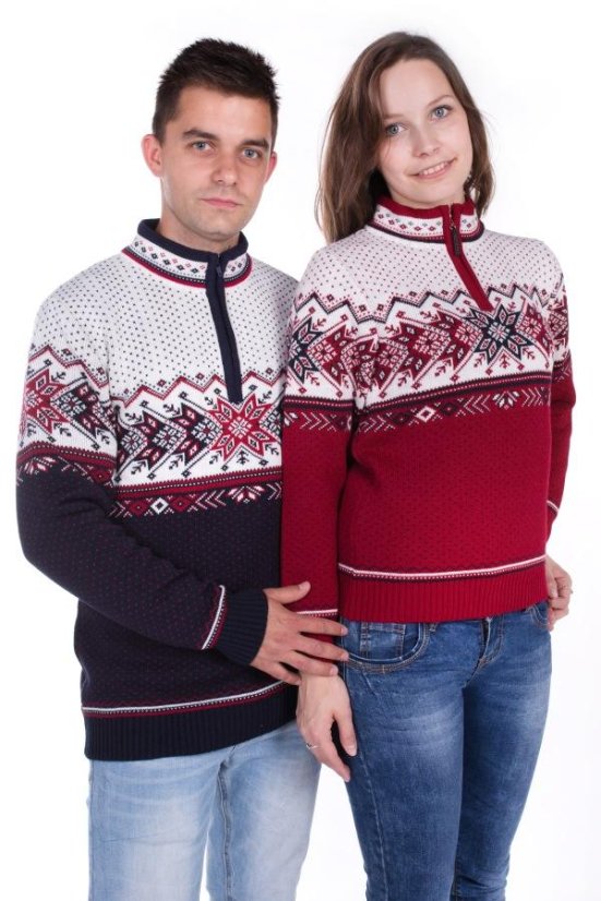 Pánsky nórsky sveter Igor-Z – tmavomodrý