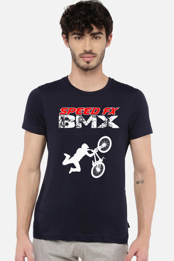 BMX póló KR kék