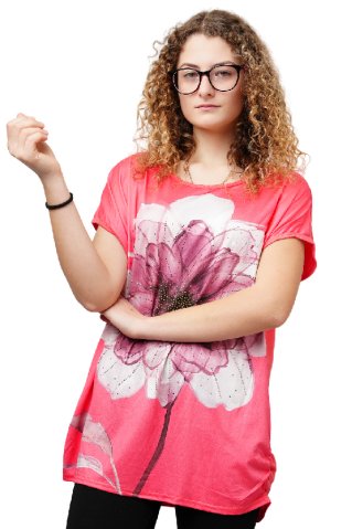 Lososova bluza za ženske JVP3006