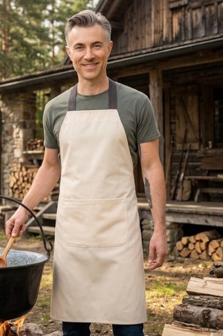 Pregača za lovce i ribolovce – bež – Ewident