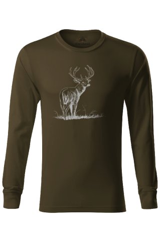 Lovačka majica s dugim rukavima – Deerbig