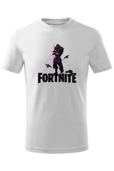 Fortnite gyerek fehér póló