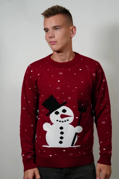 Božični pulover Snowman