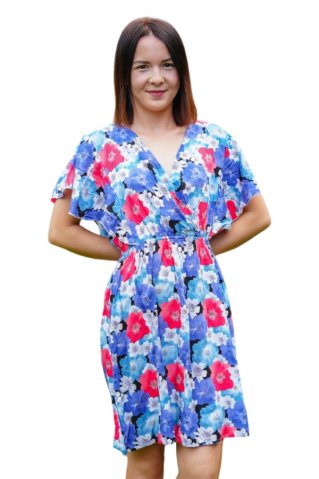 Dámske letné šaty JVPC5166 fiala