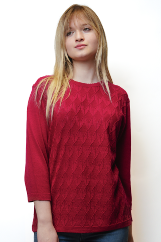 Dámsky pulóver Dida ciklamen