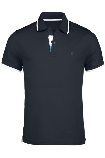 Tricou polo marine pentru bărbați