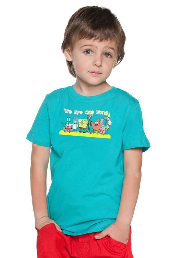 Tricou pentru copii Sponge albastru