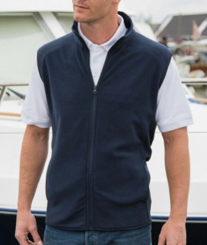 Pánska mikrofleecová vesta 44913 modrá