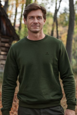 Men's sweatshirt 44488 green