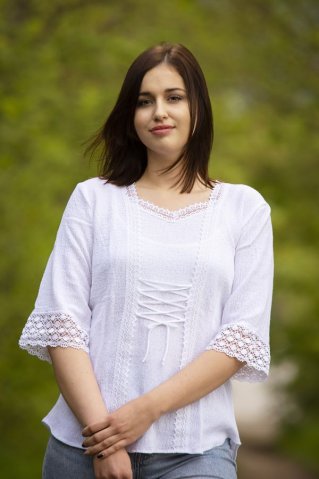Bluza EWT110 alba