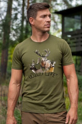 Moderna majica s motivom divlje prirode