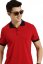 Classic fit polo majica s kratkimi rokavi 44258 rdeča