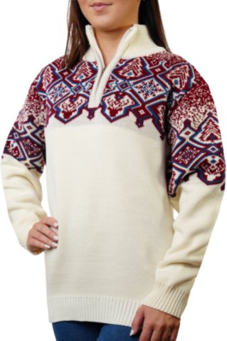 Natur Damen Norweger-Pullover – Winti-Z