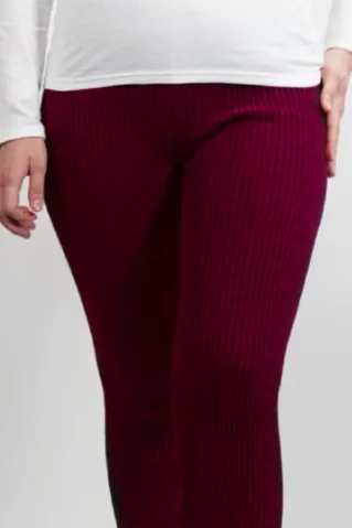 Damen Gestrickte Leggings Cyclam