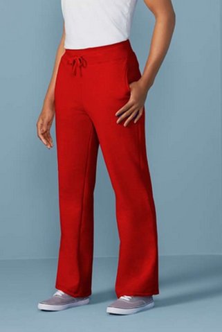 Pantaloni de trening dama 2218400 rosu