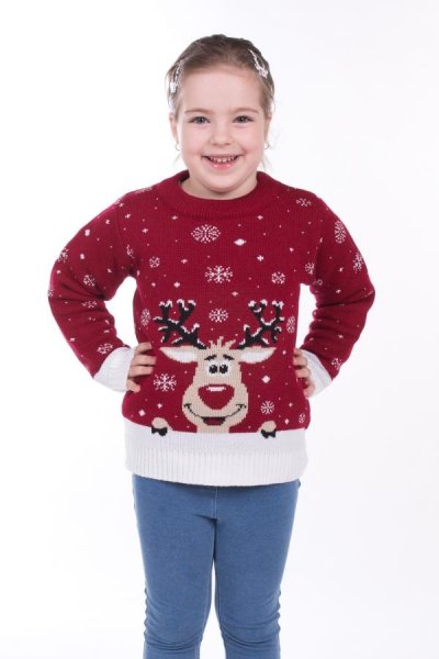 Vánoční dětský pulovr SOBÍK