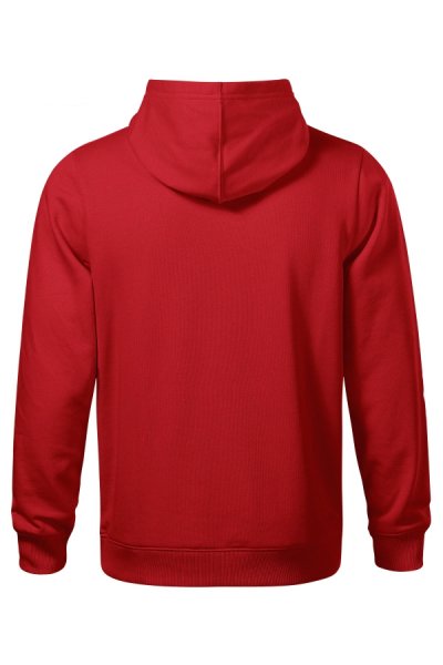 Férfi oversize kapucnis pulóver 2218500 piros