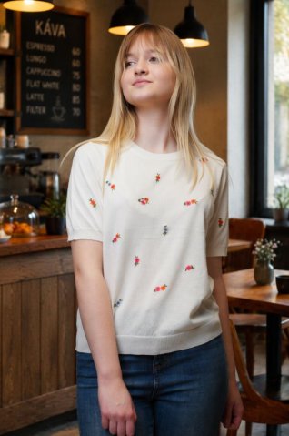 Pulover de dama 57256 natur