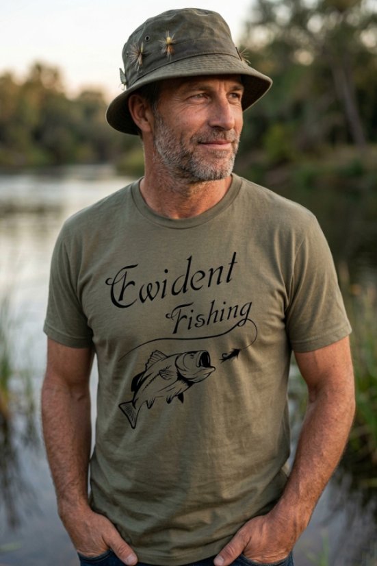 Muška ribička majica – ribički motiv