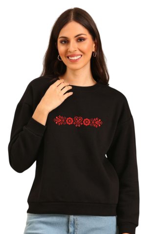 Sweatshirt cu broderie Heart