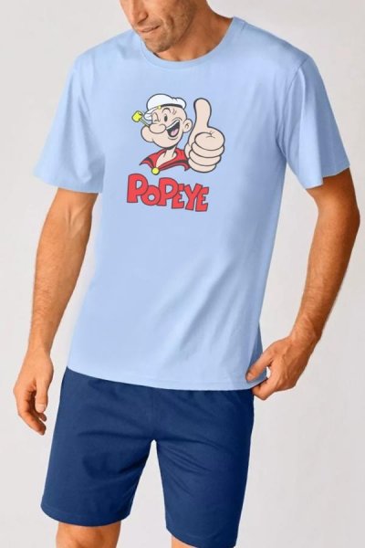 Moška pižama s kratkimi rokavi Popeye