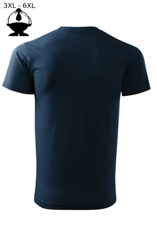 Tamnoplava muška majica u većim veličinama