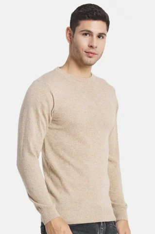 Moški pulover P2037B-O beige