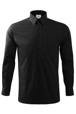 Men’s black long sleeve shirt